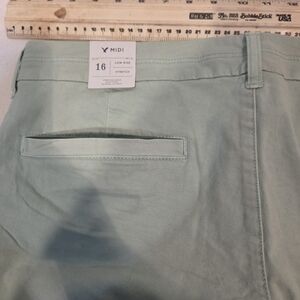 American Eagle Outfitters Mint Green Jean Shorts 16M